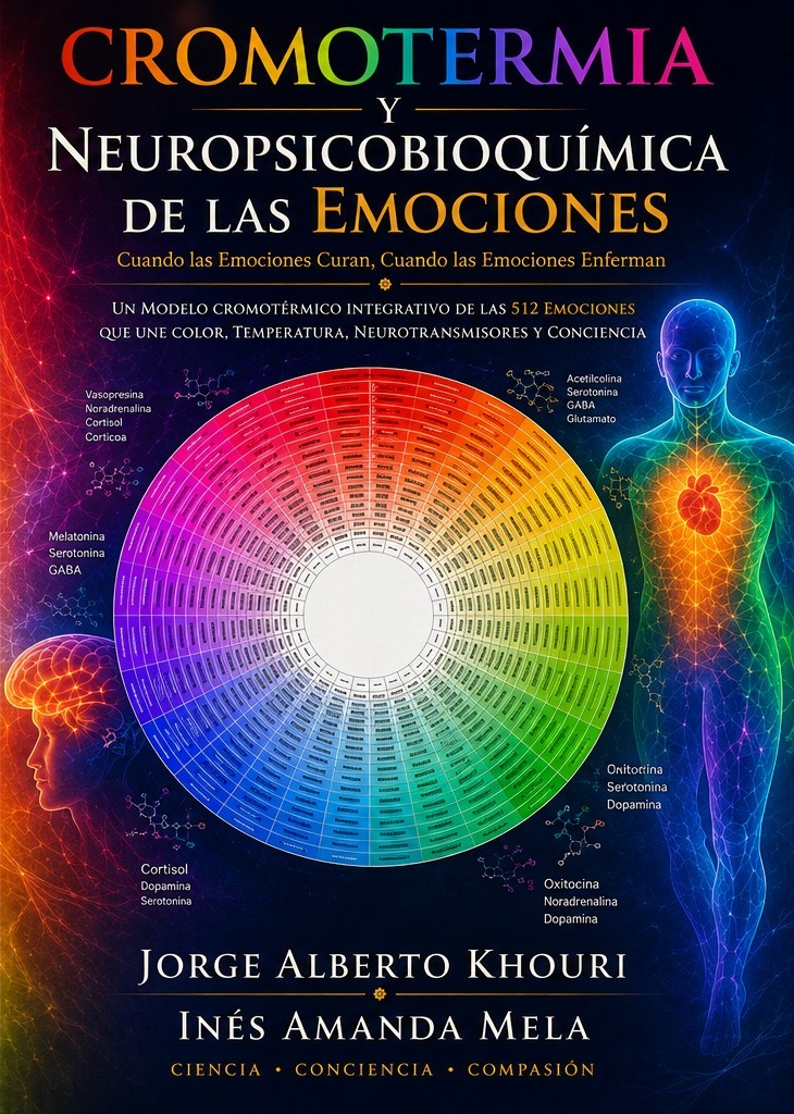 Tapa de Cromotermia y Neuropsicobioquímica de las Emociones, edición actualizada 2026